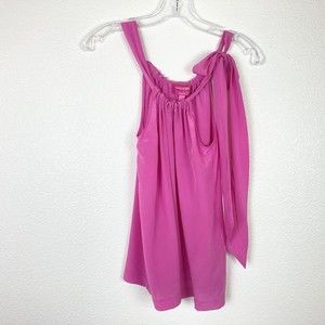Trina Turk for Banana Republic 2012 Collaboration Size 00P Pink Silk Halter Top